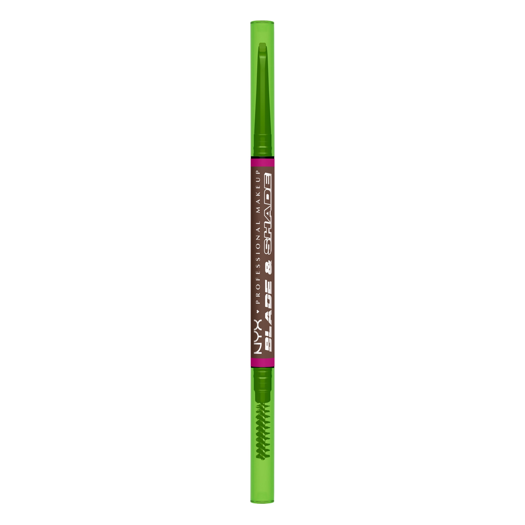 NYX Professional Makeup Blade & Shade Mechanical Eyebrow Pencil, Brunette, 0.002 oz