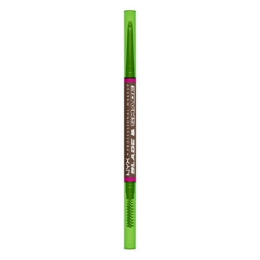 NYX Professional Makeup Brow Blade and Shade, Nano Brow Mechanical Pencil, Brunette, 0.002 oz