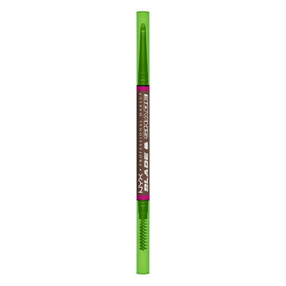 NYX Professional Makeup Brow Blade and Shade, Nano Brow Mechanical Pencil, Brunette, 0.002 oz