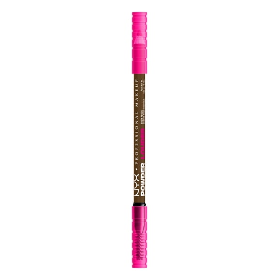 NYX Professional Makeup Brow Powder Louder, Brow Pencil, Soft Brown, 1 Count, Soft Brown, 0.04 oz