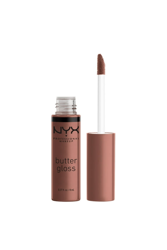 Butter Gloss, Non-Sticky Lip Gloss, Butterscotch, 0.27 oz