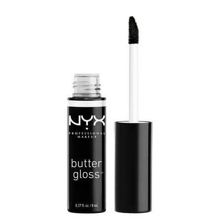 NYX Professional Makeup Butter Gloss Non-Sticky Lip Gloss, Licorice, 0.27 fl oz