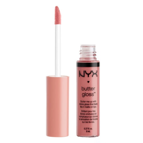 NYX Professional Makeup Butter Gloss, Non-Sticky Lip Gloss, Tiramisu, 0.27 Oz