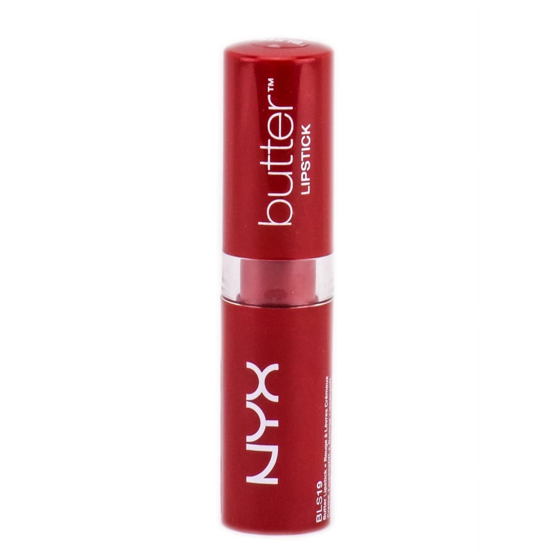 NYX Professional Makeup Butter Lipstick, Fire Brick - image 1 of 2