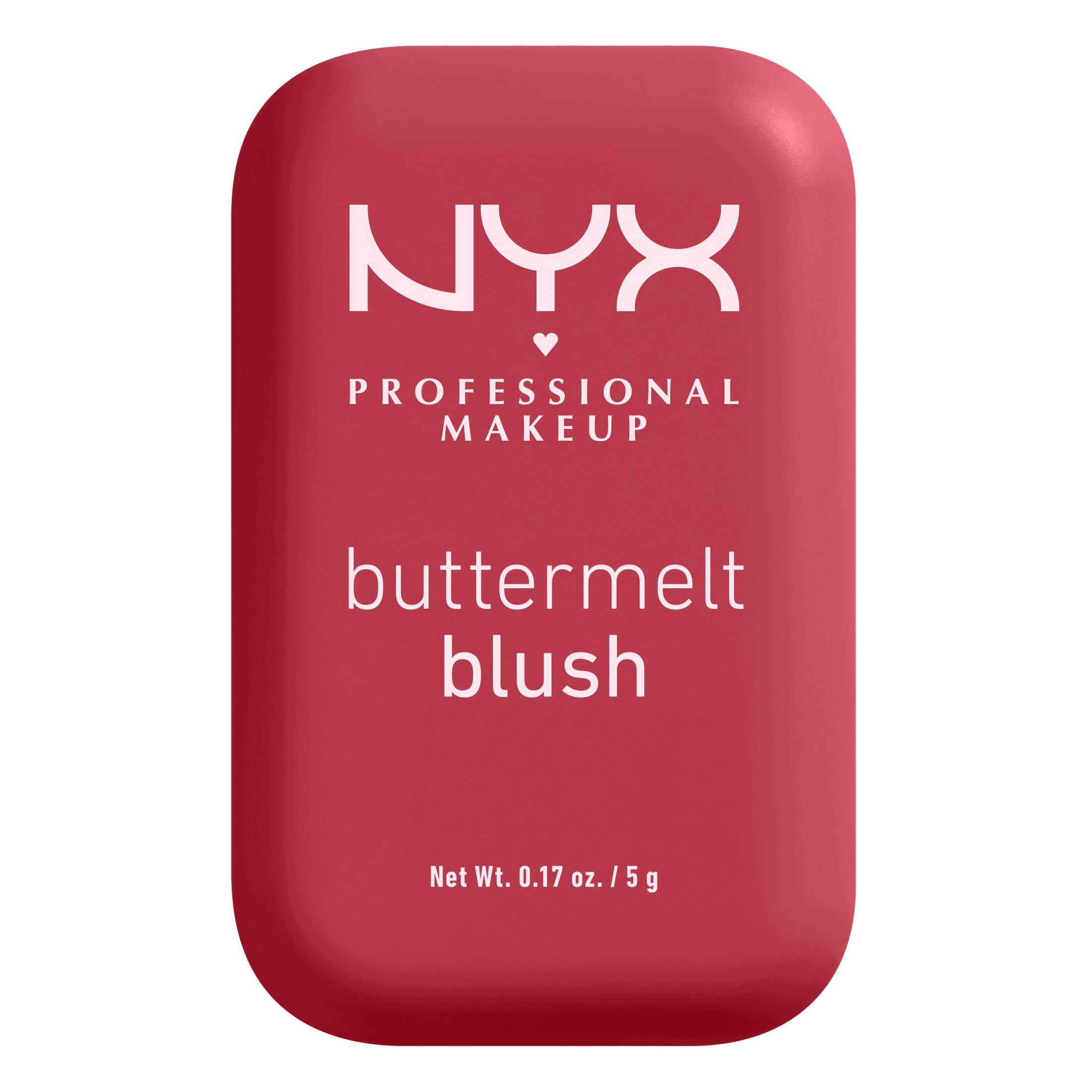 NYX Professional Makeup Buttermelt Blush, Face Makeup Powder Blush, Back and Butta, 0.17 oz