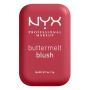 NYX Professional Makeup Buttermelt Powder Blush, Back and Butta