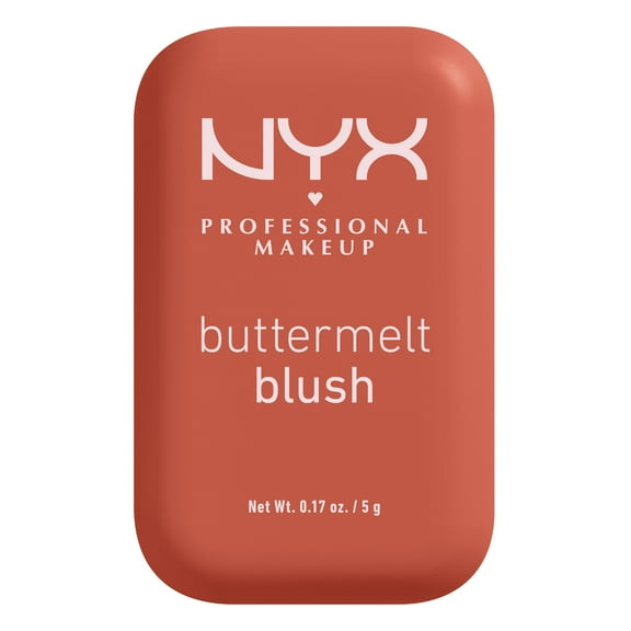 NYX Professional Makeup Buttermelt Powder Blush, Feeling Butta