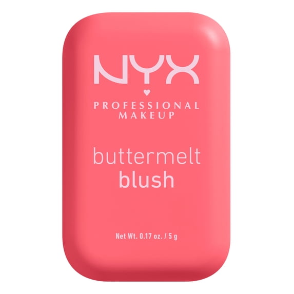 NYX Professional Makeup Buttermelt Blush, Face Makeup Powder Blush, U Know Butta, 0.17 oz