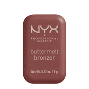 NYX Professional Makeup Buttermelt Powder Bronzer, 12HR Wear, Butta Dayz Deep Rich Warm Red