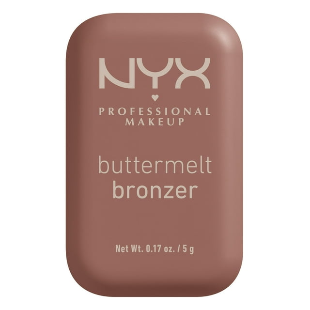 NYX Professional Makeup Buttermelt Powder Bronzer, Butta Biscuit