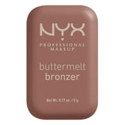 NYX Professional Makeup Buttermelt Powder Bronzer, Butta Biscuit