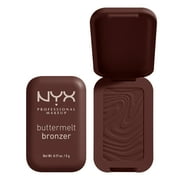 NYX Professional Makeup Buttermelt Powder Bronzer, Butta than U, 0.17 oz