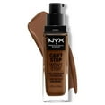 thumbnail image 1 of NYX Professional Makeup Can't Stop Won't Stop 24hr Full Coverage Liquid Foundation, Matte Finish, Waterproof, Mocha, 1 of 8