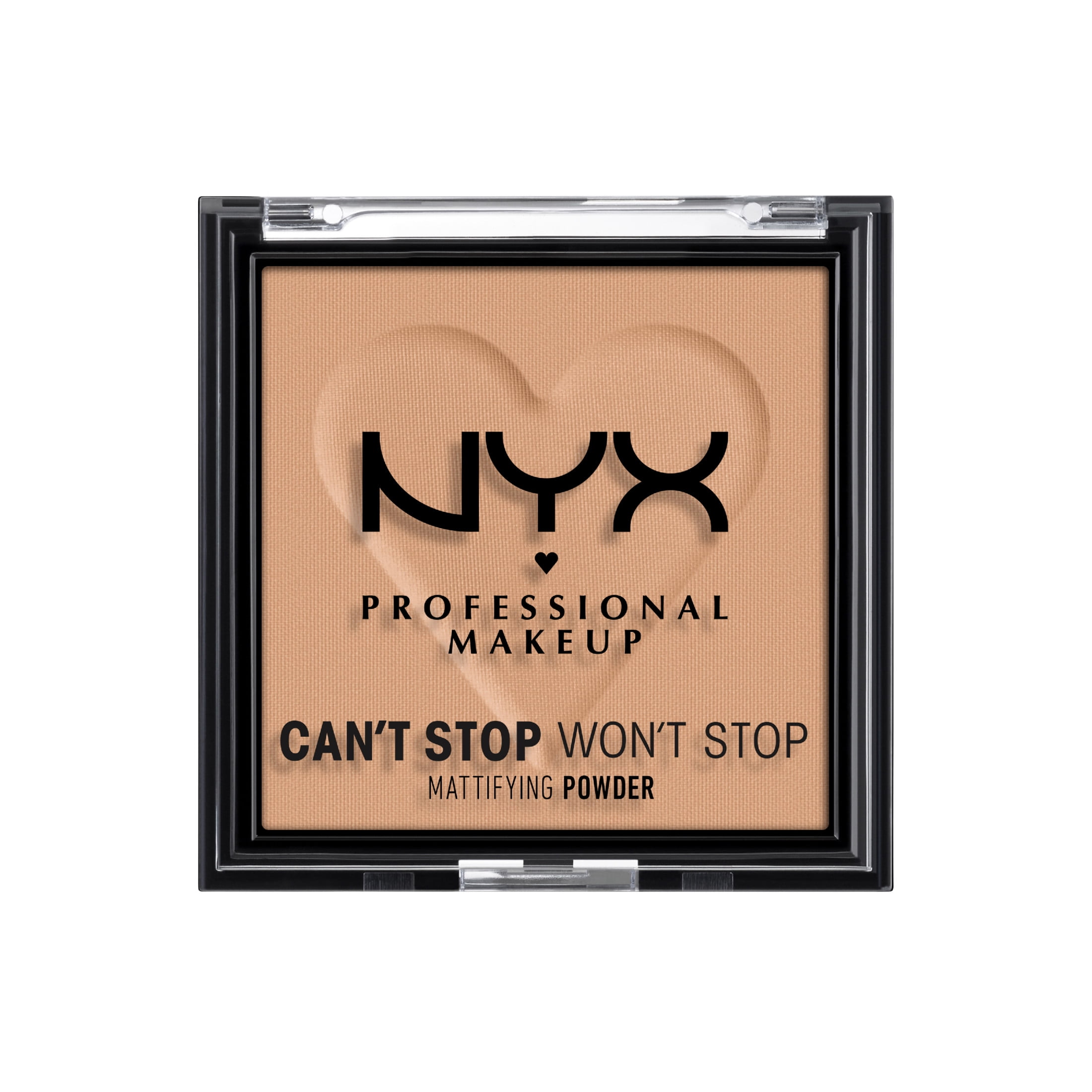 NYX Can't Stop Won't Stop Mattifying Pressed Powder, 0.21 oz