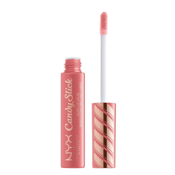 NYX Professional Makeup Candy Slick Glowy Lip Color, Sugarcoated Kiss