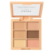 NYX Professional Makeup Conceal, Correct, Contour Palette, Light