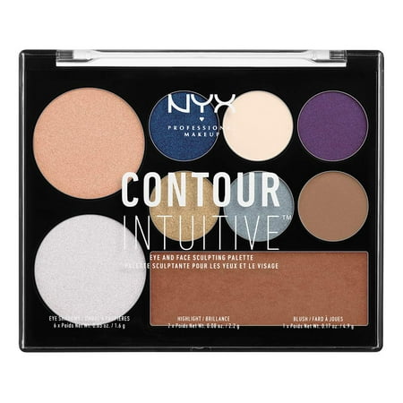 NYX Professional Makeup Contour Intuitive Palette Jewel Queens