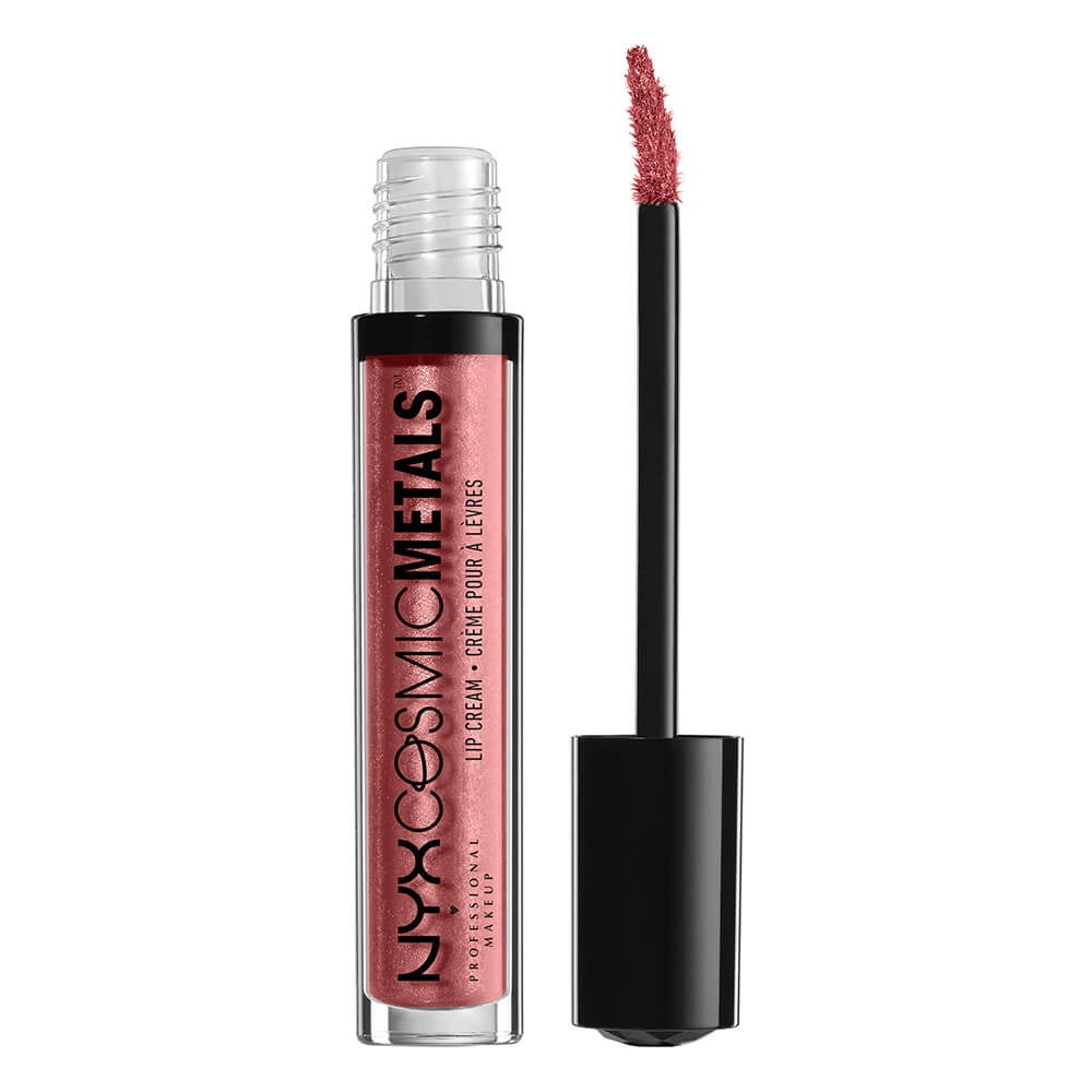 NYX Professional Makeup Cosmic Metals Lip Cream, Crystalized Metal