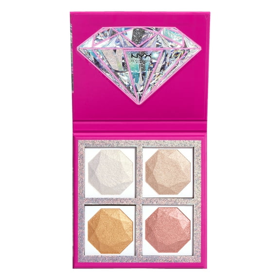 NYX Professional Makeup Diamonds & Ice Please! Highlighting Palette, Best Life, 0.70 oz