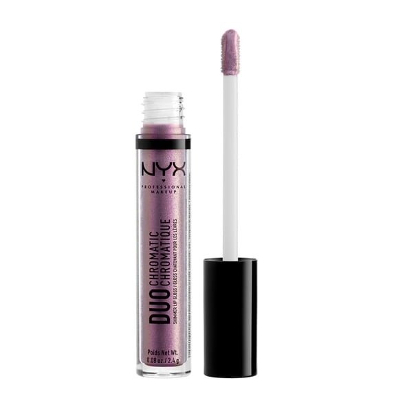 NYX Professional Makeup Duo Chromatic Lip Gloss, 06 Gypsy Dream