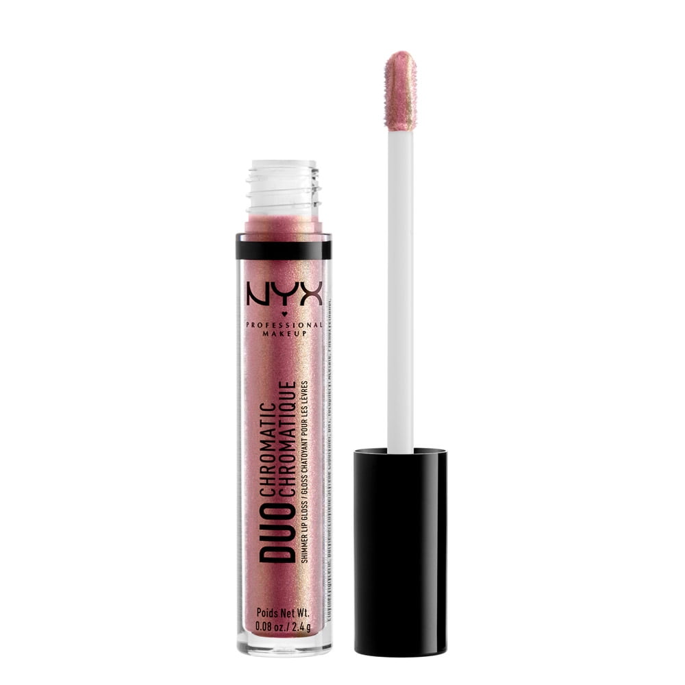NYX Professional Makeup Duo Chromatic Lip Gloss, 10 Spring It On