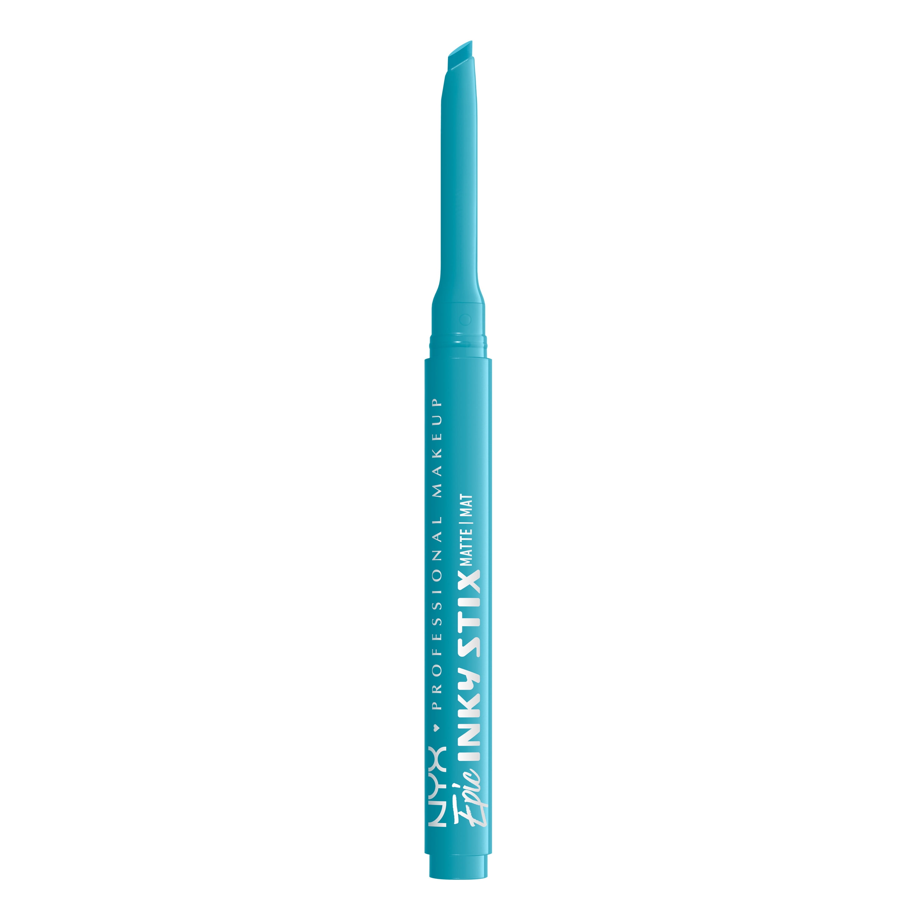 NYX Professional Makeup Epic Inky Stix Mechanical Cream Matte Gel Eyeliner, Cyber Cyan 07