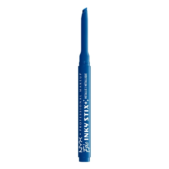 NYX Professional Makeup Epic Inky Stix Mechanical Cream Metallic Gel Eyeliner, Turbo Teal 08