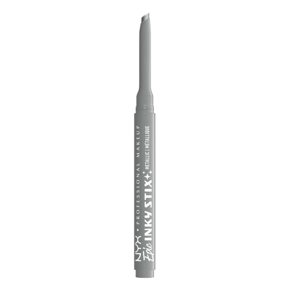 NYX Professional Makeup Epic Inky Stix Mechanical Cream Gel Eyeliner, Silver Shock, 0.003 oz