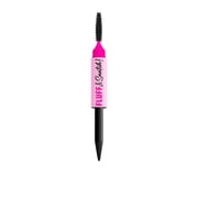 NYX Professional Makeup Fluff & Snatch Eyebrow Pencil, Eyebrow Powder Pen, Black, 0.04 oz