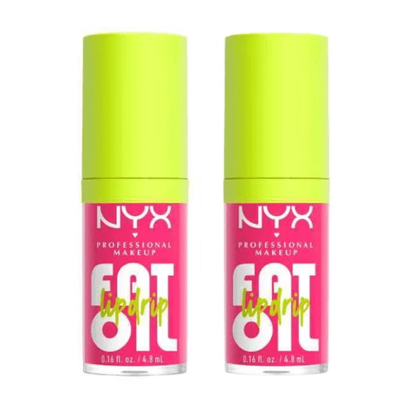 NYX Professional Makeup Fat Oil Lip Drip Gloss - Missed Call 2 Pack