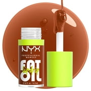 NYX Professional Makeup Fat Oil Lip Drip Hydrating Lip Gloss with Oil Blend, Scrollin, 0.16 fl oz