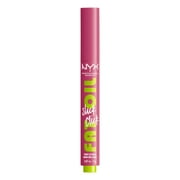 NYX Professional Makeup Fat Oil Slick Click Hydrating Tinted Lip Gloss with Lightweight Hydration, DM Me, 0.07 oz