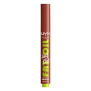 NYX Professional Makeup Fat Oil Slick Click Hydrating Tinted Lip Gloss with Lightweight Hydration, Link in My Bio, 0.07 oz