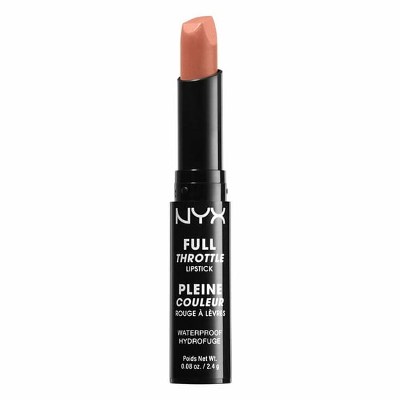 NYX Professional Makeup Full Throttle Lipstick, Sidekick 0.08 oz