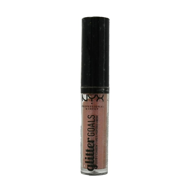 NYX Professional Makeup Glitter Goals Liquid Eye Shadow, Metropical