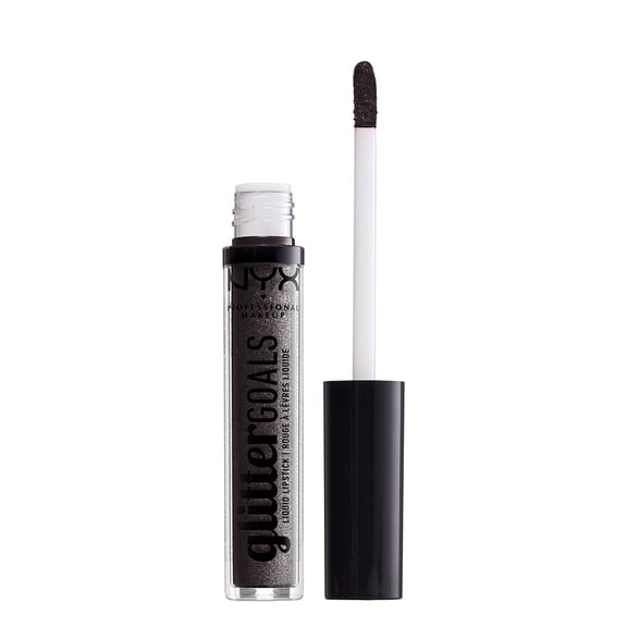 NYX Professional Makeup Glitter Goals Liquid Lipstick, Alienated
