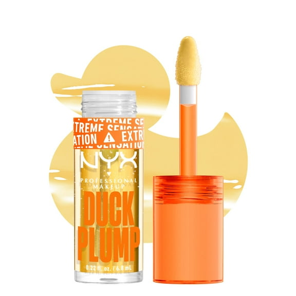 NYX Professional Makeup Duck Plump Extreme Sensation Lip Plumping Gloss Clearly Spicy, 0.23 fl oz