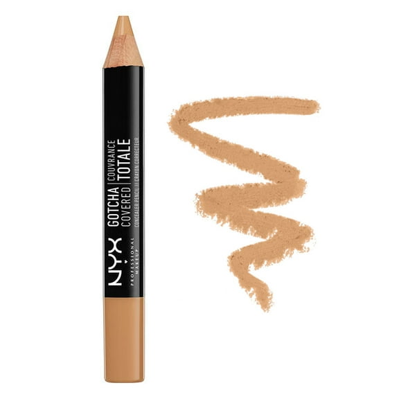 NYX Professional Makeup Gotcha Covered Concealer Pen, Sand, 0.04 Ounce