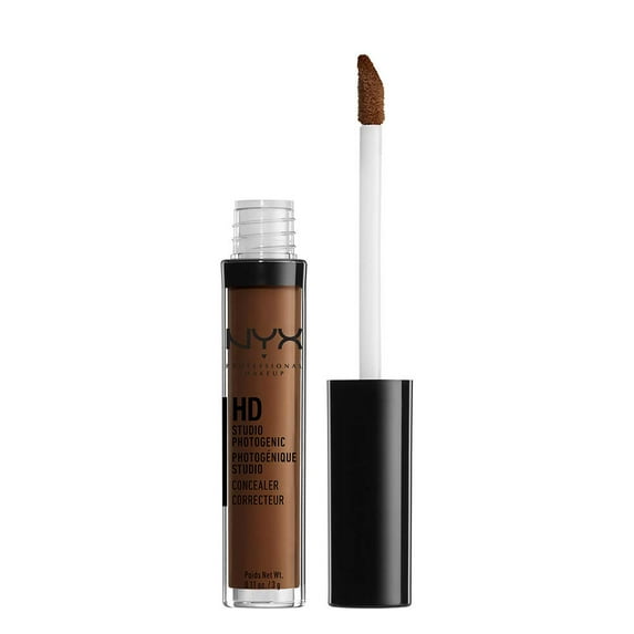 NYX Professional Makeup HD Studio Photogenic Concealer Wand, medium coverage, undereye concealer Deep Espresso