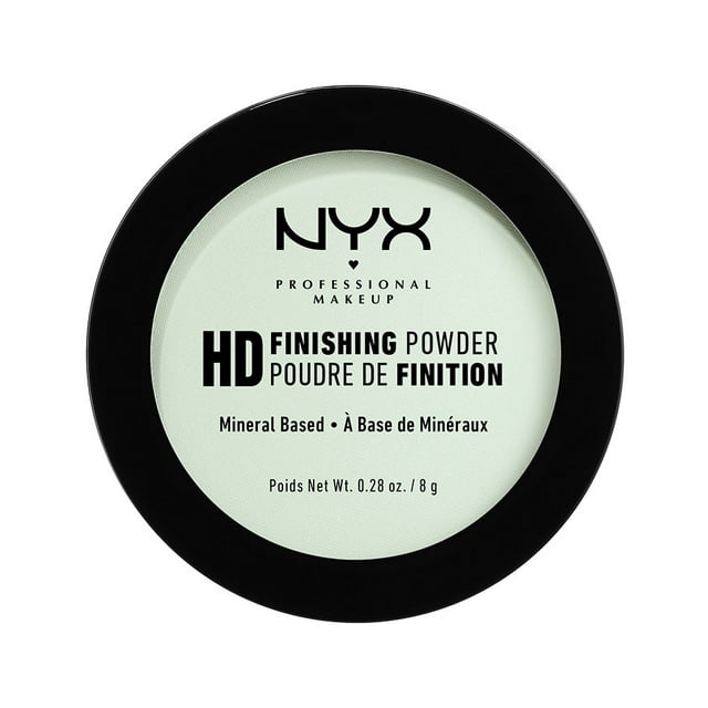 NYX Professional Makeup High Definition Finishing Powder, Mint Green