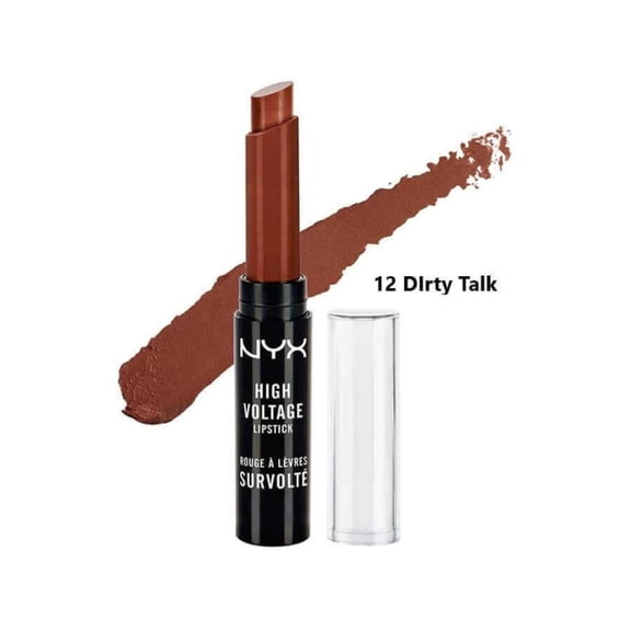 NYX Professional Makeup High Voltage Lipstick, Dirty Talk, 2.5 Gram