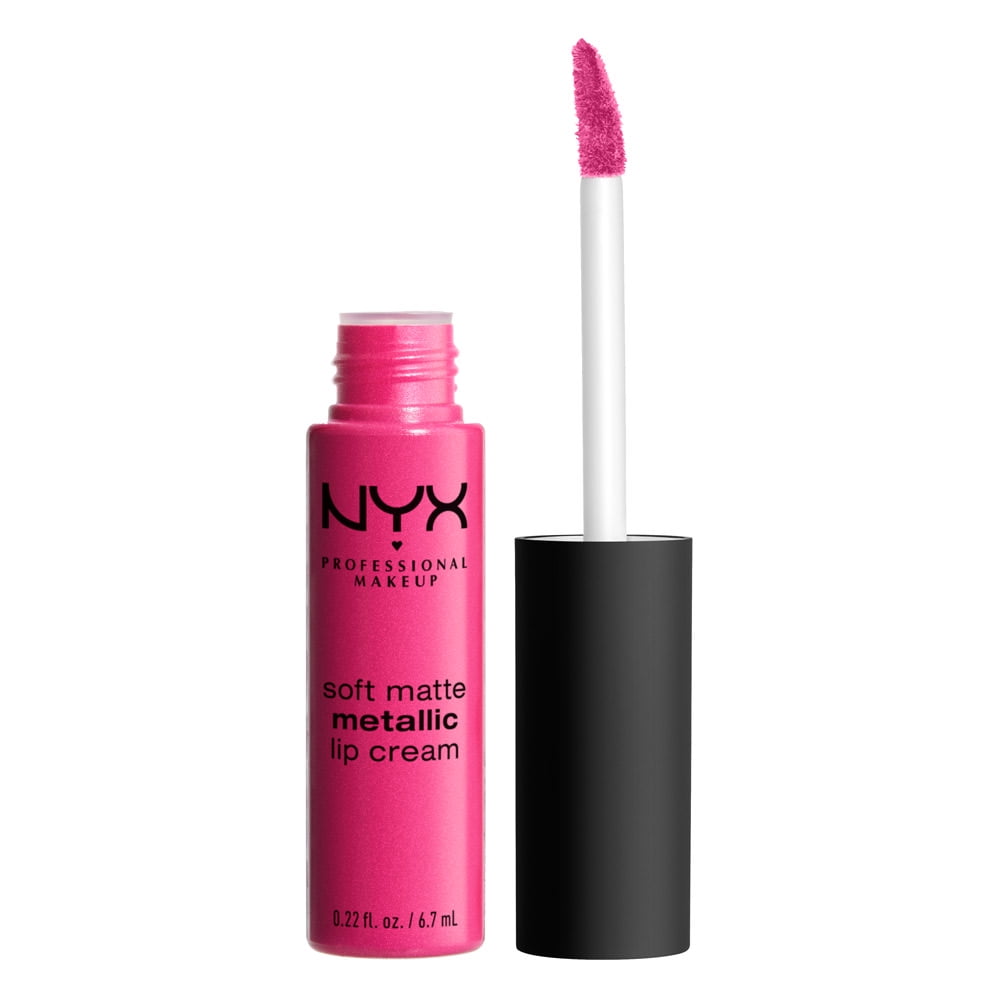 NYX Professional Makeup Lightweight Metallic & Matte Lipstick, Madrid 
