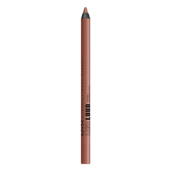 NYX Professional Makeup Line Loud Lip Liner, Longwear Matte Lip Pencil, Ambition Statement