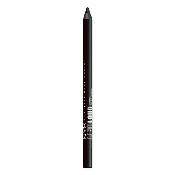 NYX Professional Makeup Line Loud Lip Liner, Longwear Matte Lip Pencil, Evil Genius