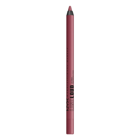 NYX Professional Makeup Line Loud Lip Liner, Longwear Matte Lip Pencil, Goal Getter
