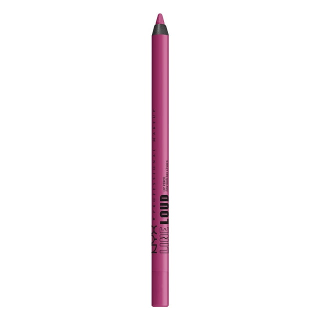 NYX Professional Makeup Line Loud Lip Liner, Longwear Matte Lip Pencil, Hottie Hijacker