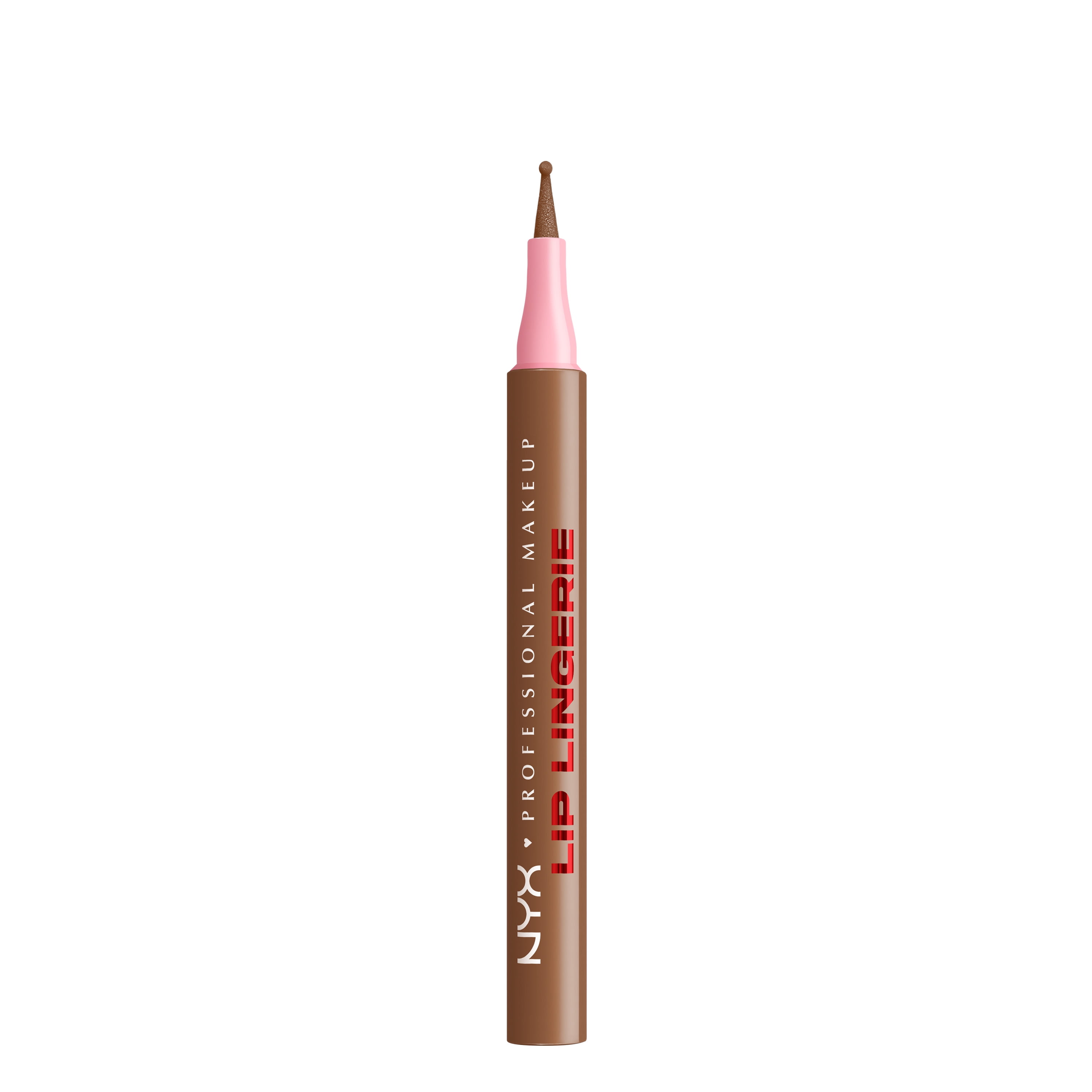 NYX Professional Makeup Lip Lingerie Lip Liner Stain, Waterproof Lip Color,Steamy Spice, 0.03 fl oz