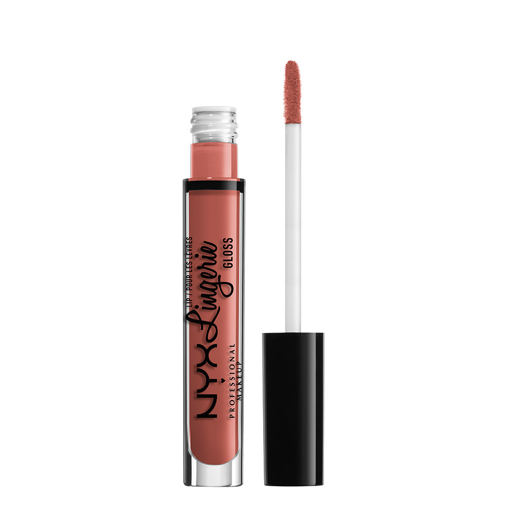 NYX Professional Makeup Lip Lingerie Gloss, Bare with Me - Walmart.com