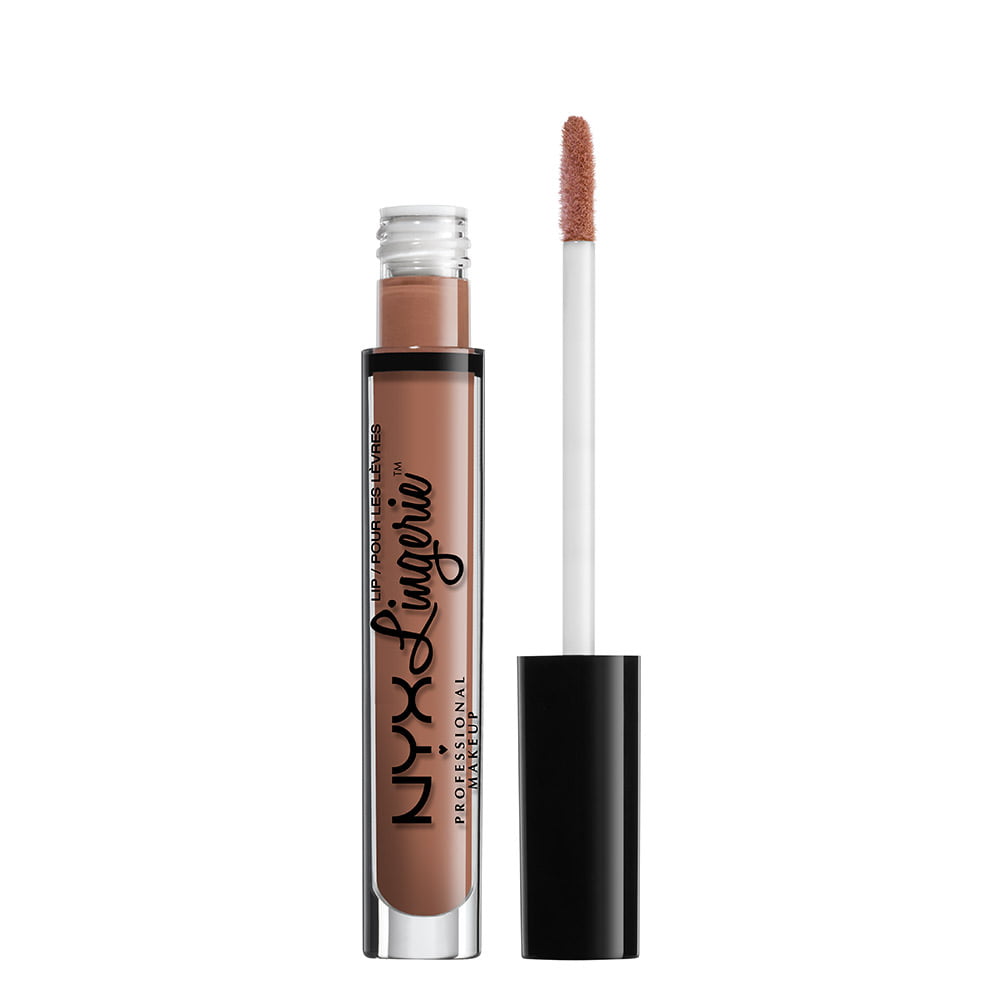 NYX Professional Makeup Lip Lingerie, Long-Lasting Matte Liquid Lipstick with Vitamin E, Baby Doll - image 1 of 8