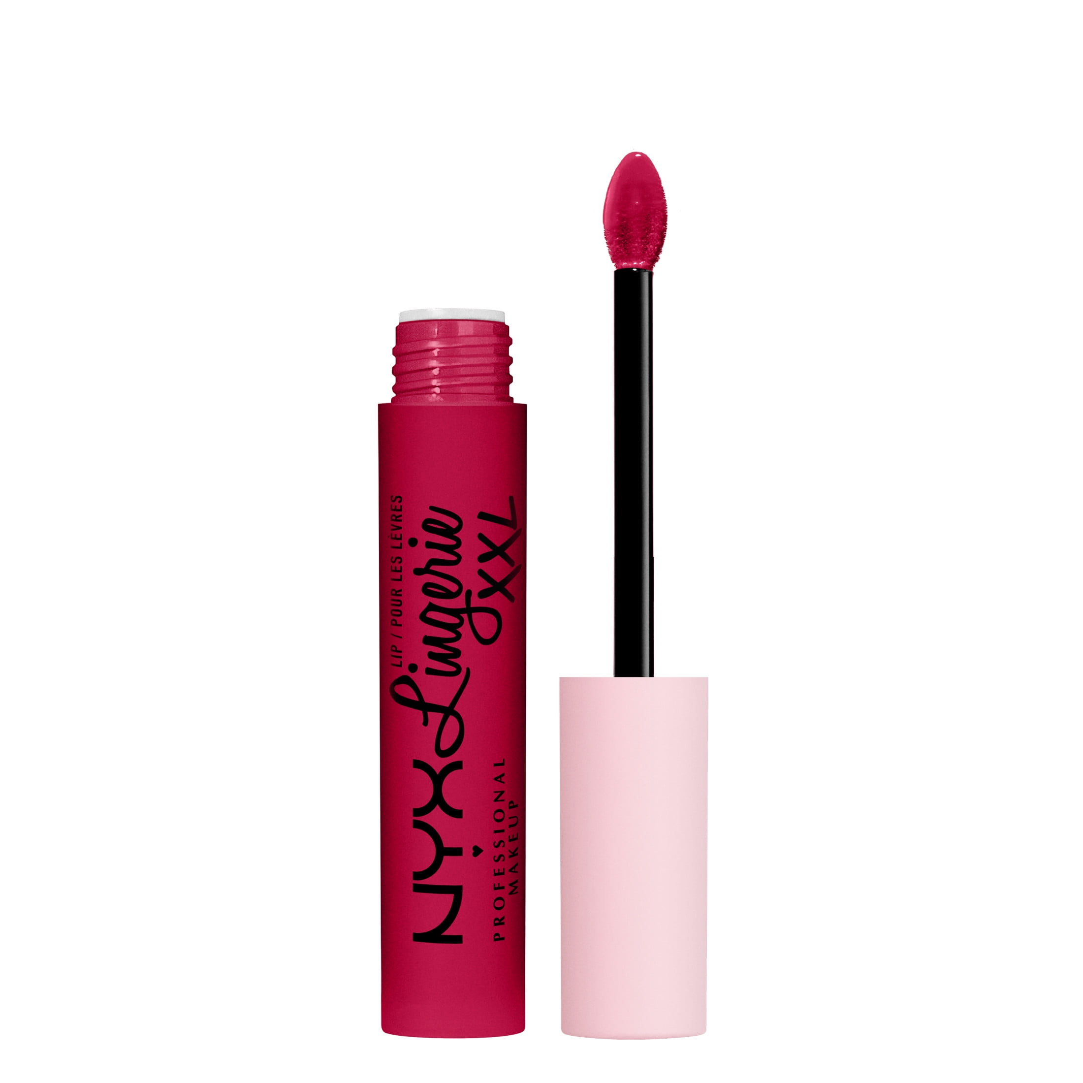 Nyxページ NYX Lip Lingerie XXL Liquid Lipstick, 16hr Longwear, Flaunt It